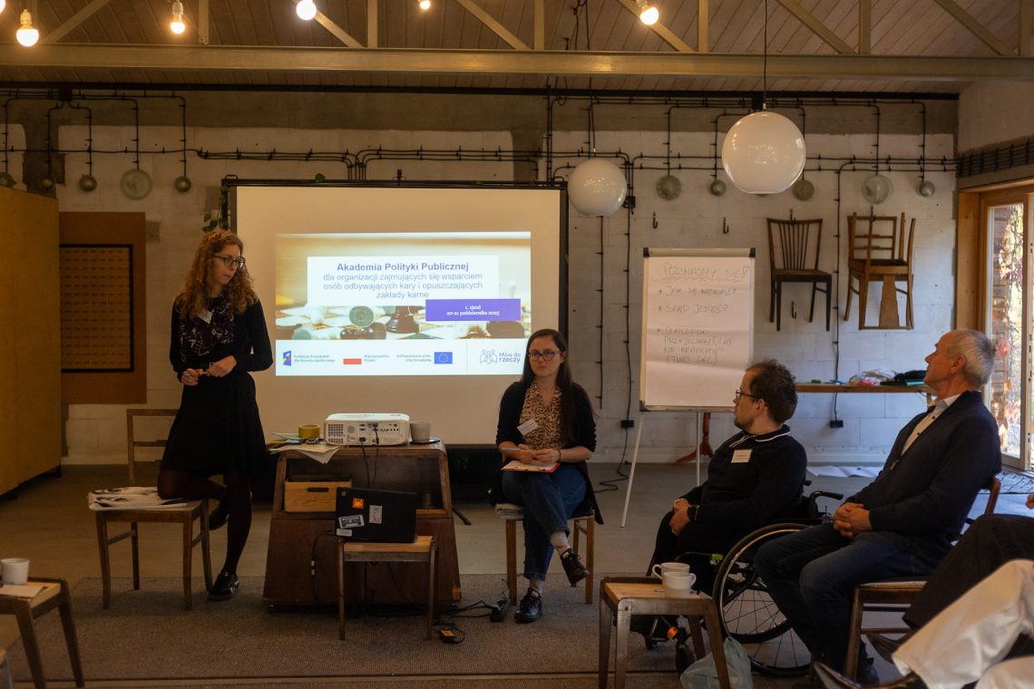 Zjazd uczestników Akademii Polityki Publicznej - wsparcie postpenitencjarne